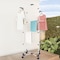 Hastings Home Clothes Drying Rack 4-tiered Laundry Station with Collapsible Shelves and Wheels for Folding 139580RNR - alternate 3